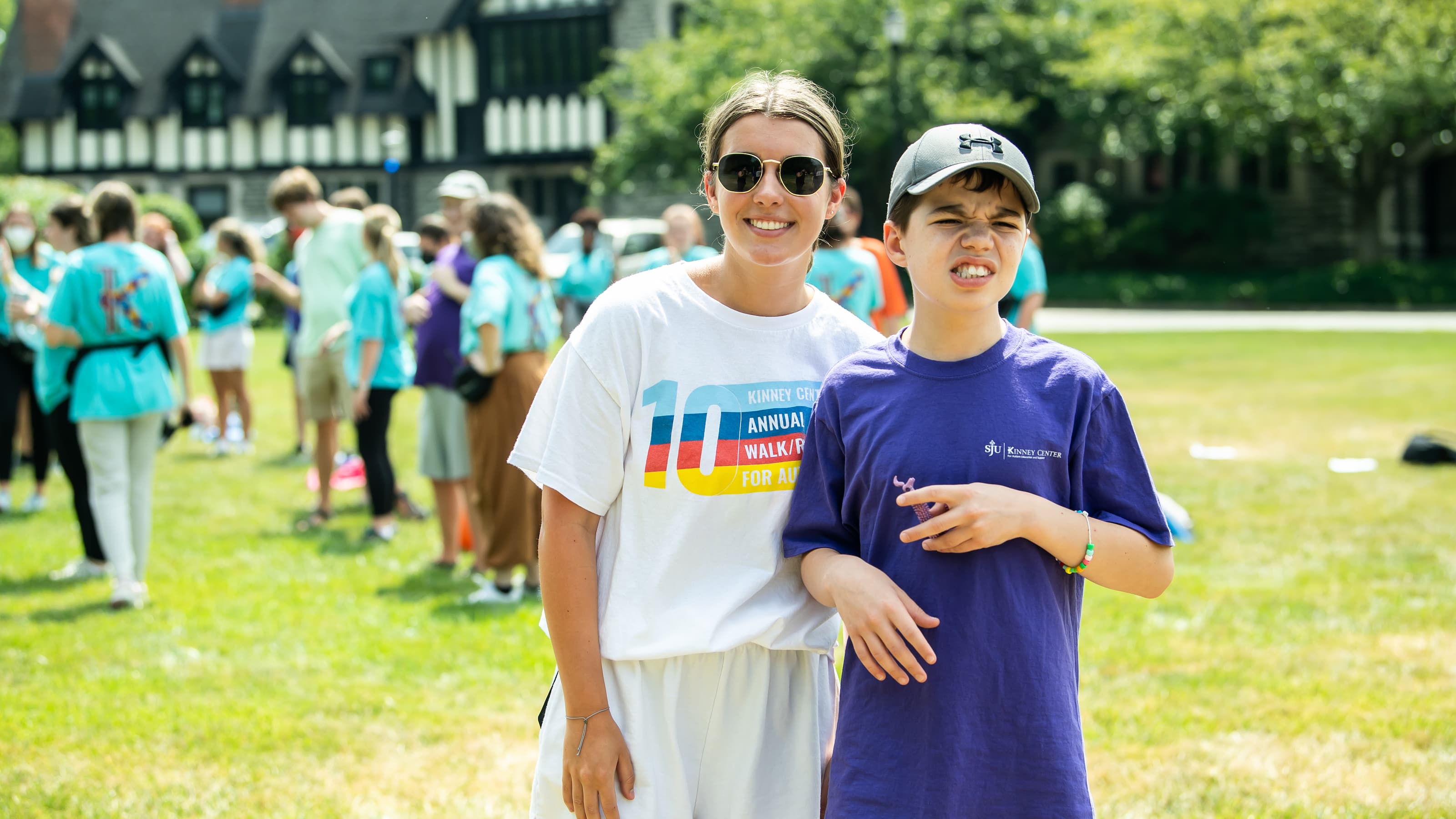 Student and camper at Kinney's summer camp