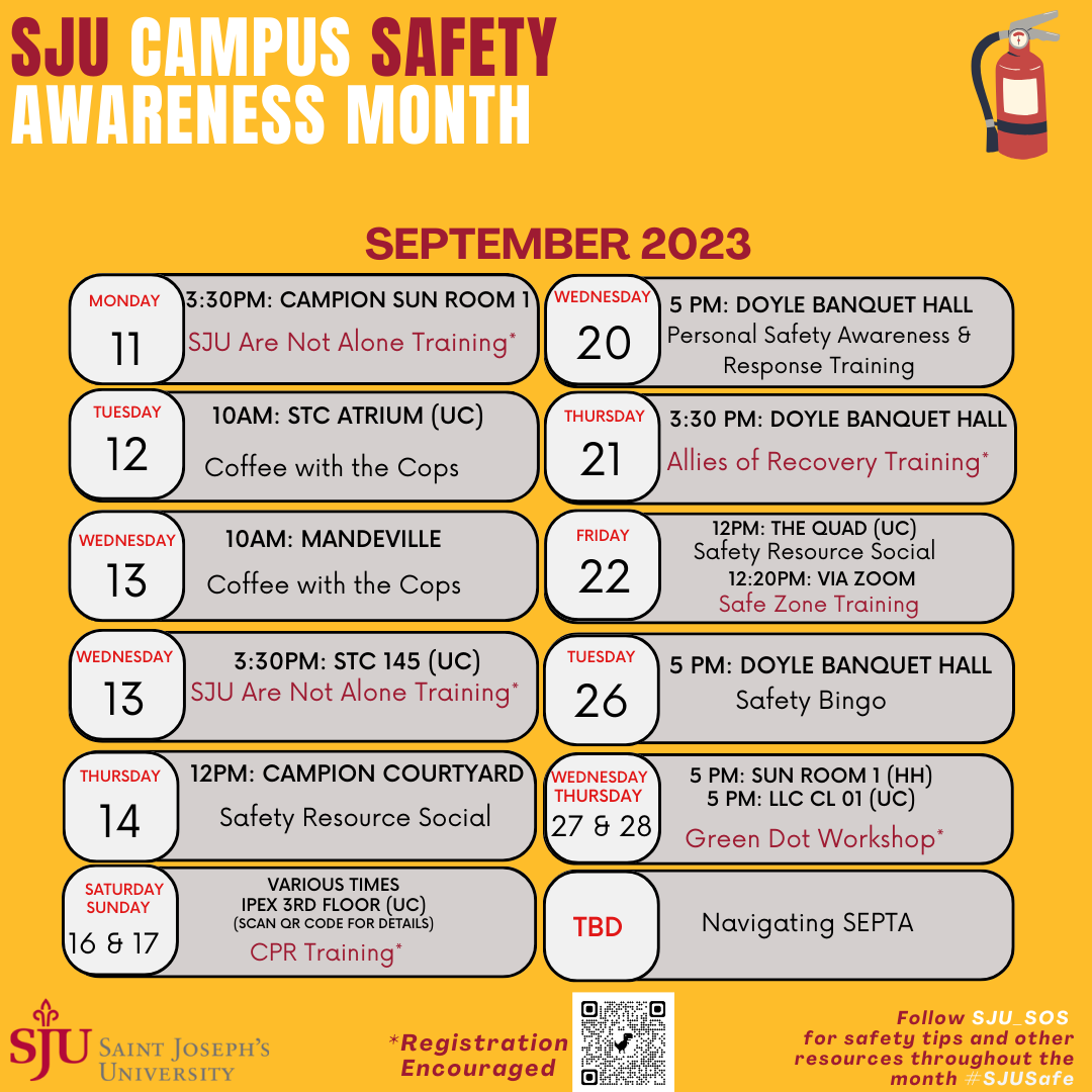 Campus Safety Flyer