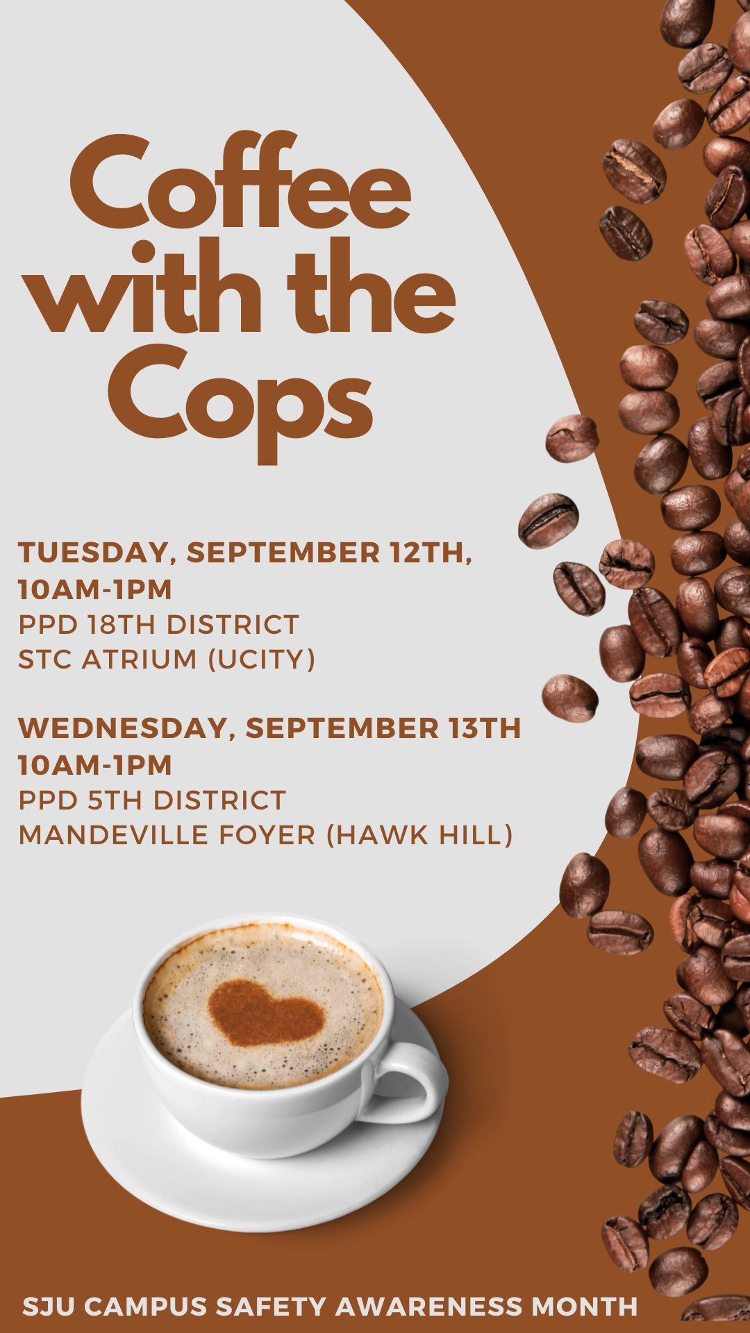 coffee with the cops