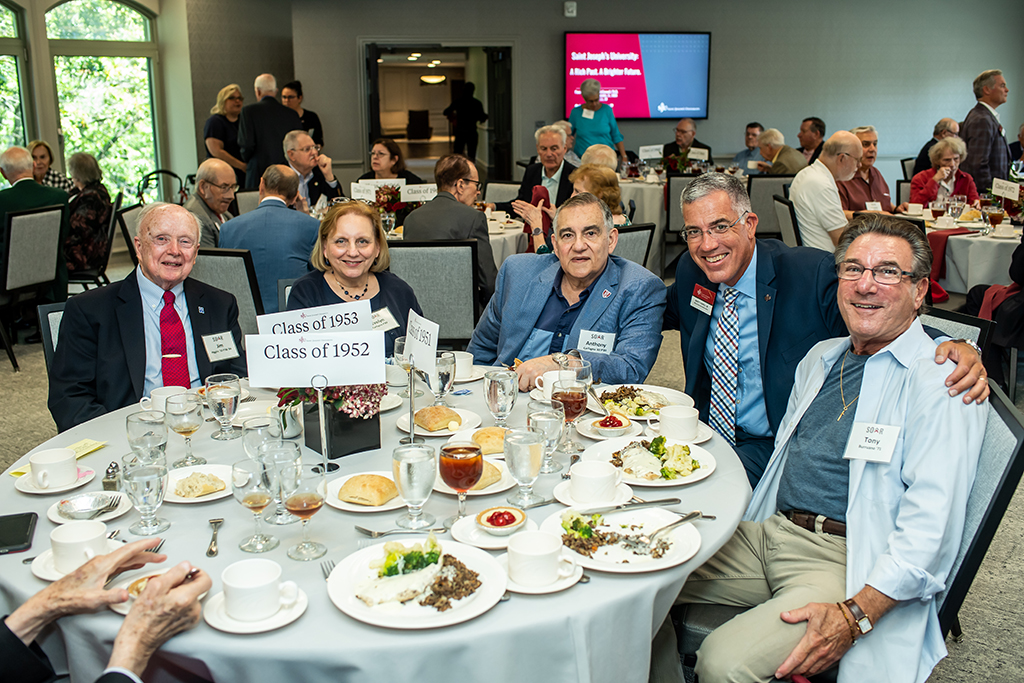 Saint Joseph's Golden Hawks at Hawkfest Luncheon