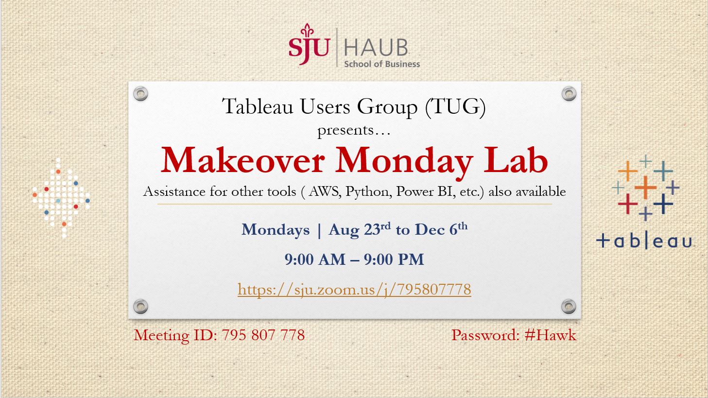 makeover monday flyer