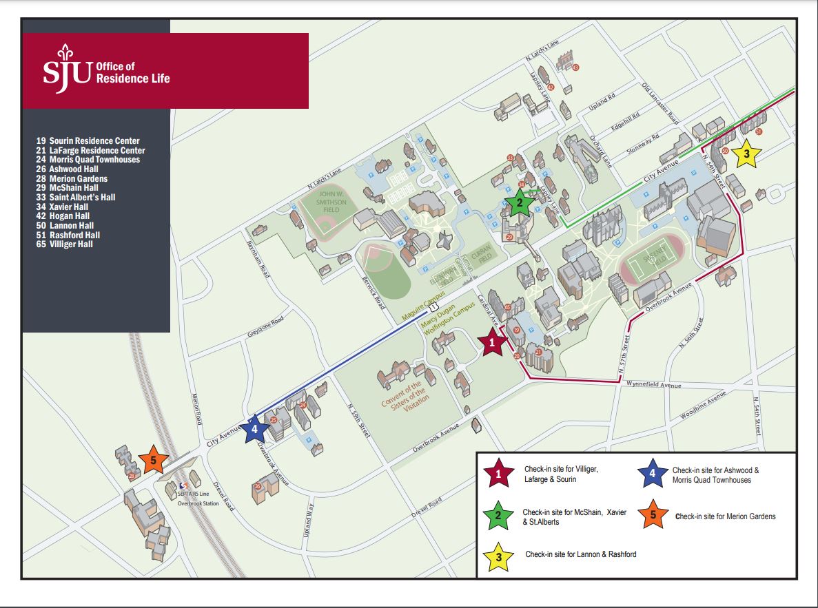 Hawk Hill Move-In Map