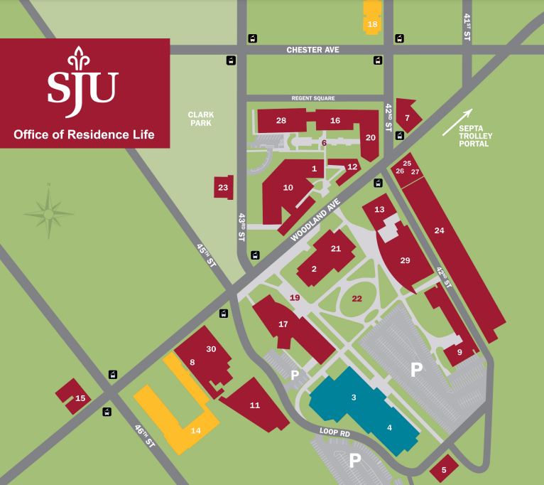 University City Move-In Map