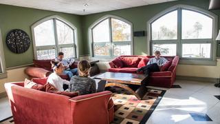 mcshain hall study lounge at saint joseph's university