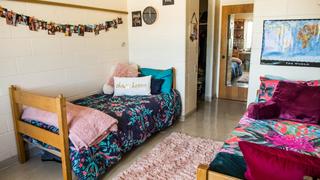 mcshain hall dorm room at saint joseph's university
