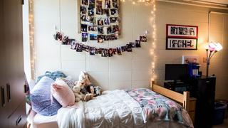 lafarge hall dorm room at saint joseph's university