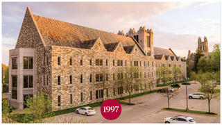 Mandeville Hall, home to the Haub School of Business' undergraduate and graduate programs