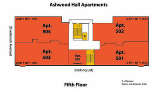 ashwood apartments fifth floor plan