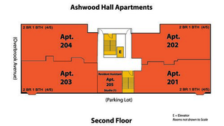 ashwood apartments second floor plan