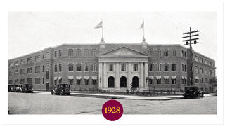 old photo of the philadelphia college of pharmacy