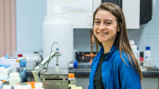 DAAD-RISE professional scholarship awardee Kayla Flanders ’23