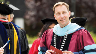 Mark C. Reed, EdD at Commencement