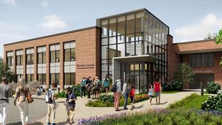 Rendering of Kinney Center for Autism and Support