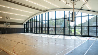 New O'Pake basketball court