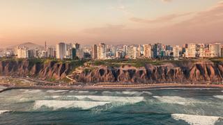 Coastline of Lima, Peru