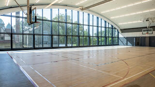 O’Pake Fitness and Recreation Center basketball court