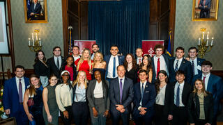 Students with John Glomb