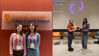 Shayna Sit '25 and Molly Sowers '28 attend CU*iP conference