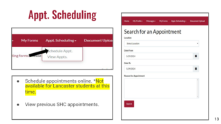 Health Portal Overview 13