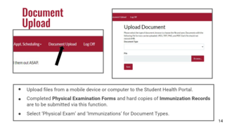 Health Portal Overview 14