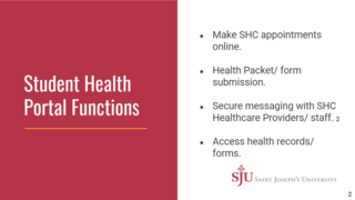 Health Portal Overview 2