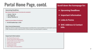 Health Portal Overview 7