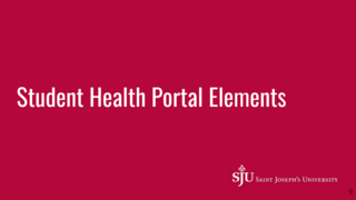 Health Portal Overview 9