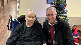 Marty Farrell and Fr. Rashford