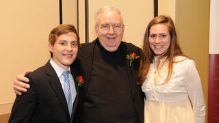 2010: Nicholas S. Rashford, S.J., at The Erivan K. Haub School of Business Hall of Fame.
