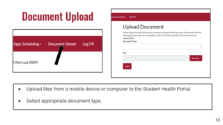 Health Portal Overview 13