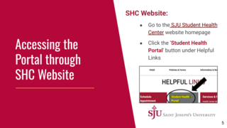 Health Portal Overview 5