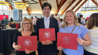 Faculty Awards winners from the Mathematics Department