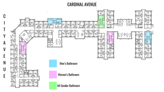 Sister Thea Bowman Floor Plan - 3rd-6th floor