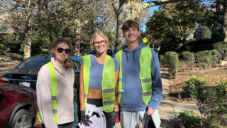 students community clean up
