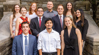 central campus RA staff at saint joseph's university
