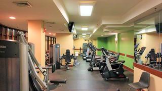 gym inside merion gardens apartments in philadelphia, pa