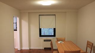 dining area inside merion gardens apartments in philadelphia, pa