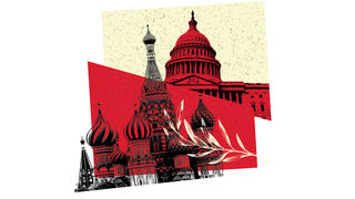 U.S. Capitol and Moscow Tower
