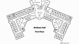 mcshain hall floor map
