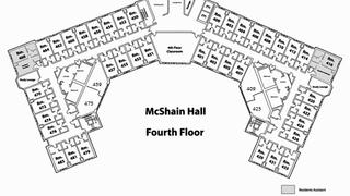 mcshain hall floor map