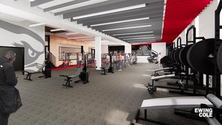 Fitness and Recreation Center fitness area.