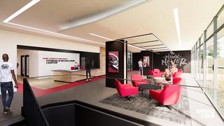 Fitness and Recreation Center main lobby