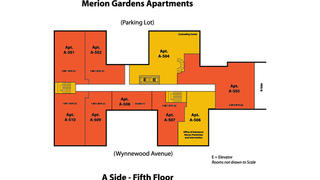 merion gardens floor map