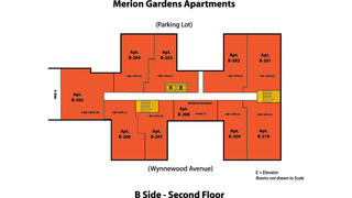 merion gardens floor map