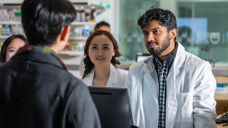 Saint Joseph' University Pharmacy students