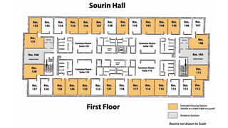 sourin hall floor map