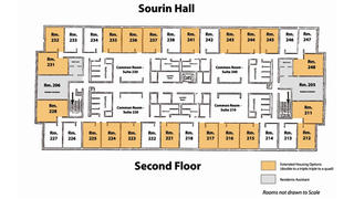 sourin hall floor map