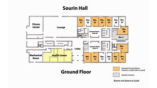 sourin hall floor map
