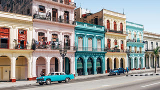 colorful buildings in cuba