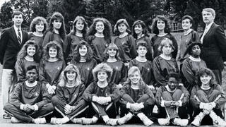 1988-1989 women's track team